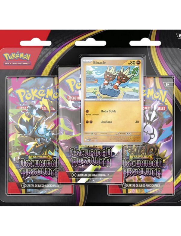 Blister Pokemon Oscuridad Absoluta (Español)