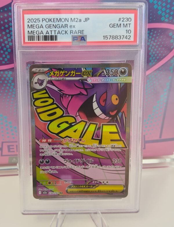 Gengar MA Mega Dream Ex - PSA 10 (Japonés)