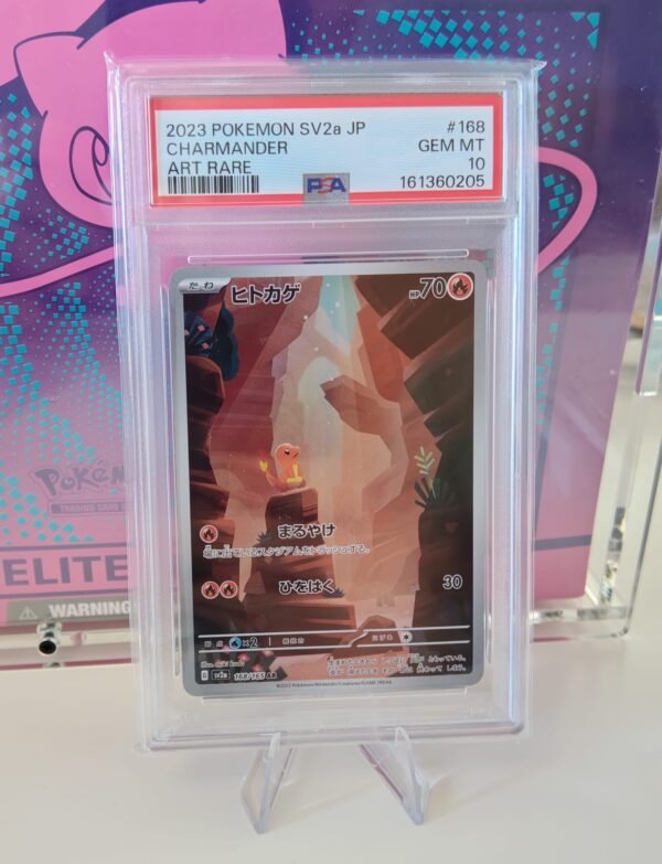 Charmander AR - Pokemon Card 151 - PSA 10 (Japonés)