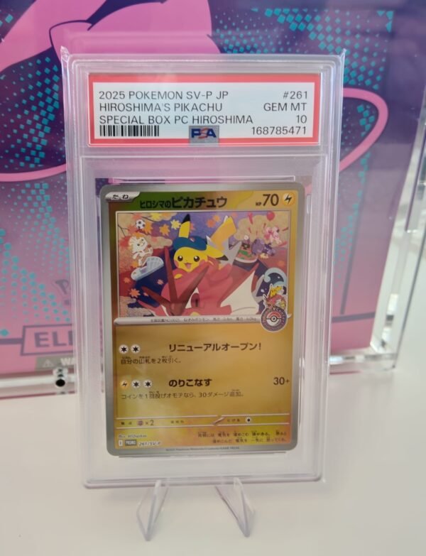 Pikachu Hiroshima Pokemon Center Promo - PSA10